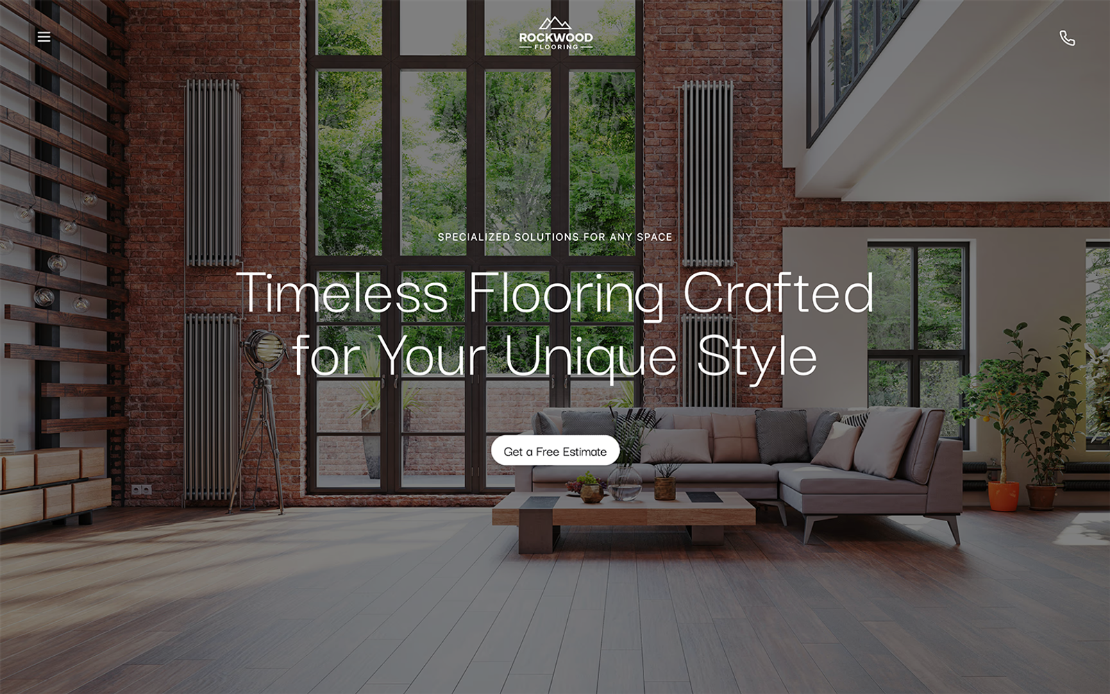 Rockwood Flooring homepage